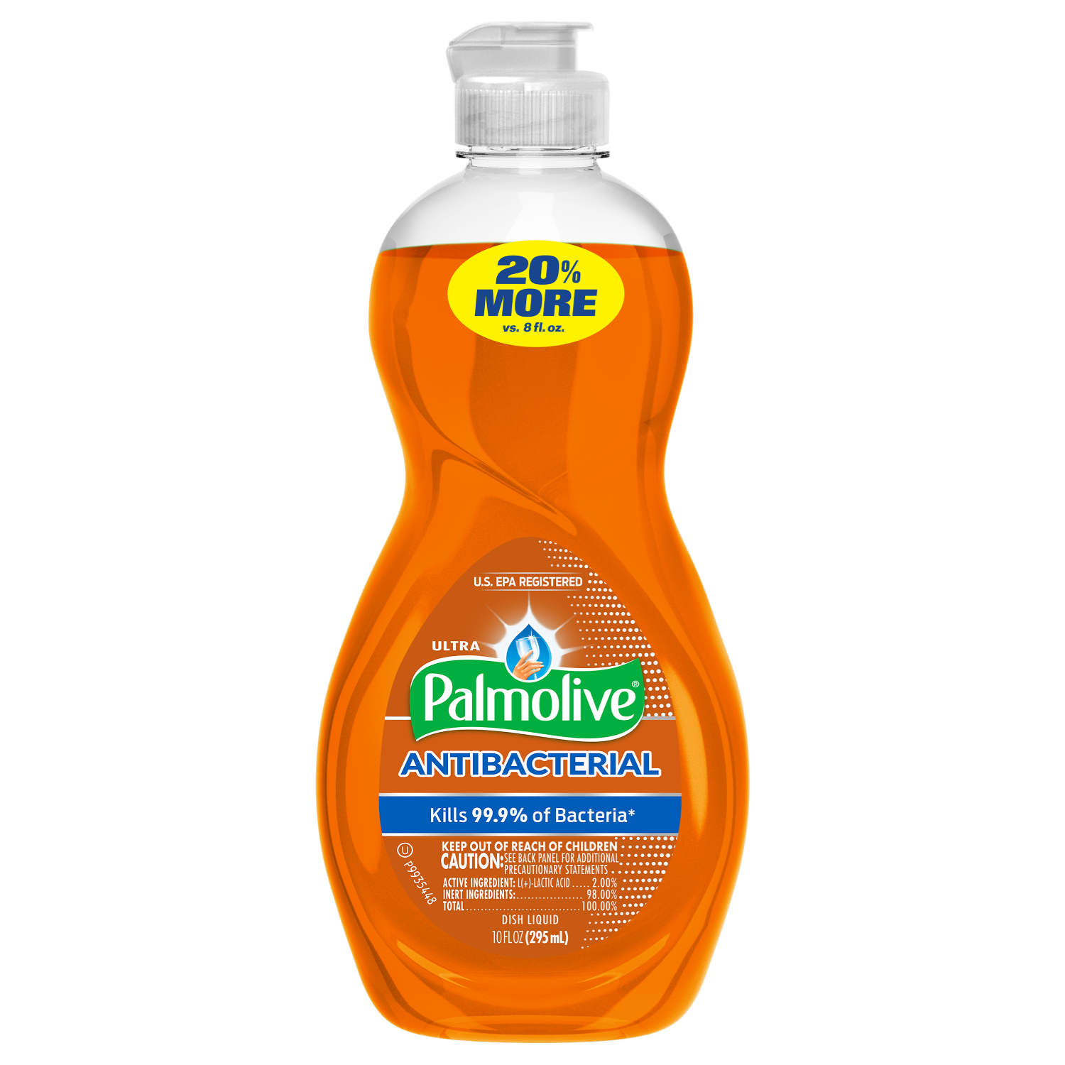 Ultra Liquid Dish Soap, Antibacterial - 10 fluid ounce